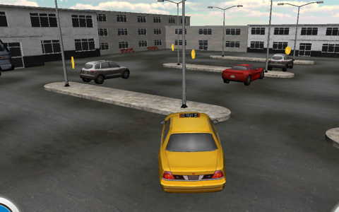 Airport Taxi Parking 3D screenshot 2