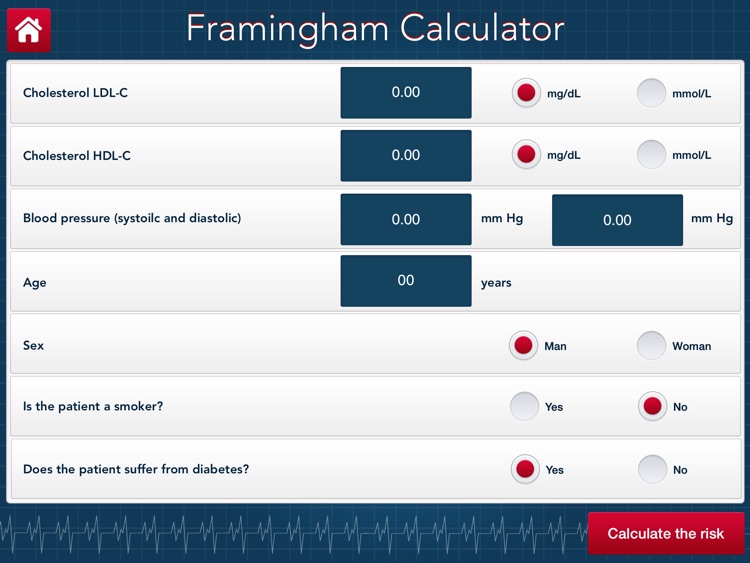 Framingham Calculator