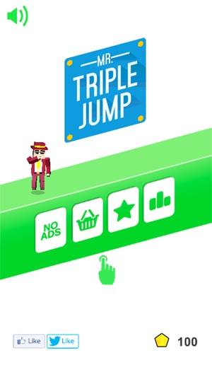 Mr Triple Jump 3D(圖1)-速報App