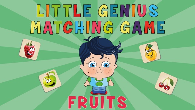 Little Genius Matching Game - Fruits - FREE(圖1)-速報App