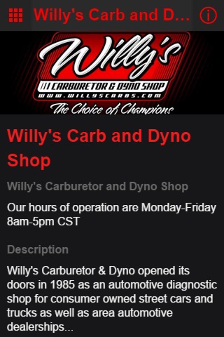 Willy's Carb and Dyno Shop screenshot 2