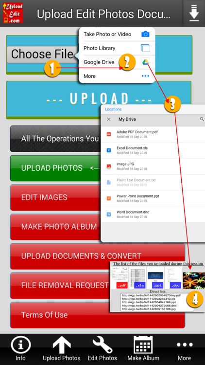 Upload Edit Photos & Documents screenshot-3