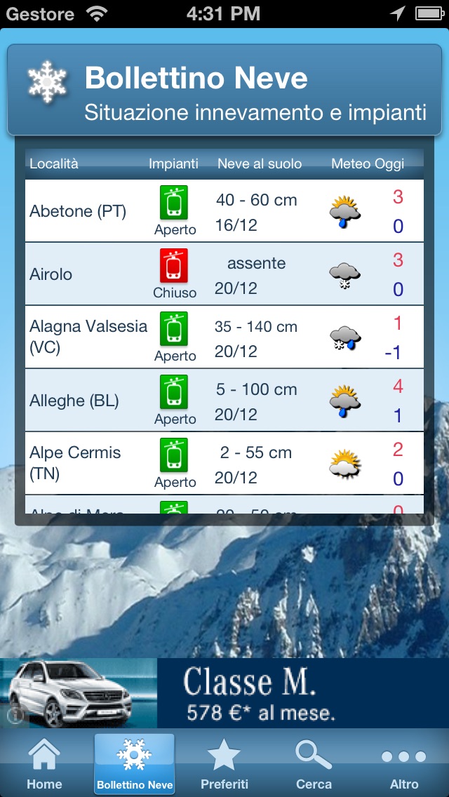 【图】Meteo Neve(截图1) 【图】Meteo Neve(截图1)