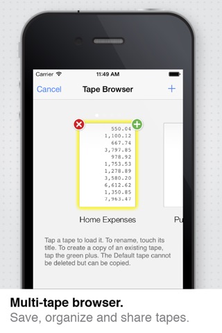 Digits Tape Calculator screenshot 2