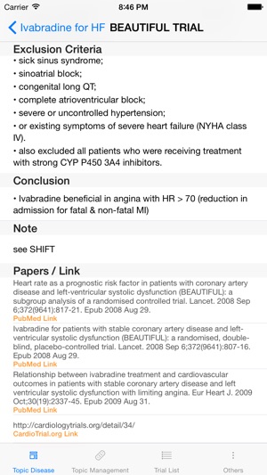 HeartEvidence Pro: Landmark trials in cardiology(圖3)-速報App