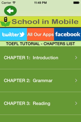 TOEFL Tutorial screenshot 2