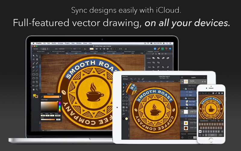autodesk graphic ios app tutorials vector