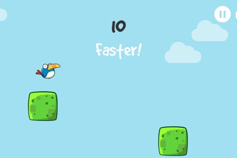 Bumpy Bird - a bouncy and jumpy flyer screenshot 2