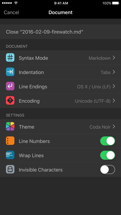 Coda screenshot-3