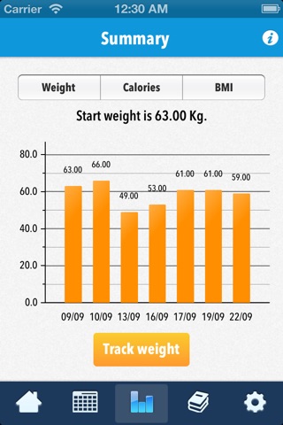 Calories iCare screenshot 3