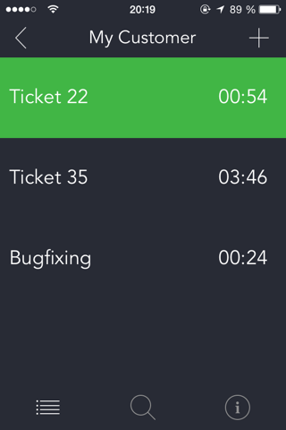 Hours - Simple Time Tracking screenshot 2