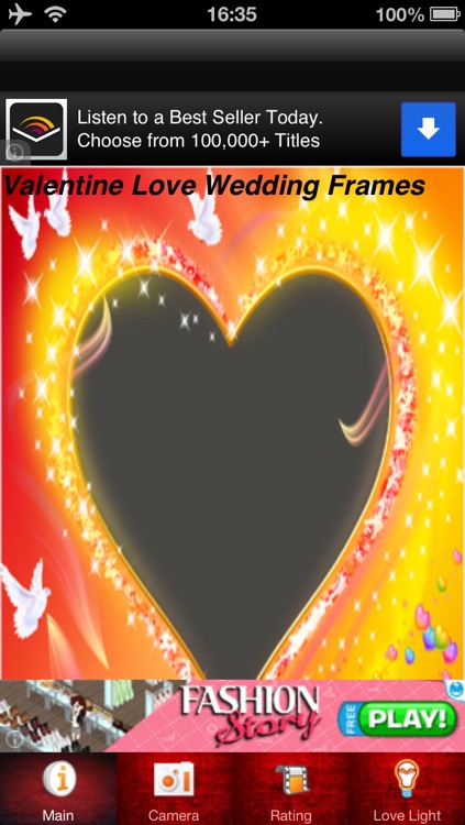 Valentine Love Wedding Frames