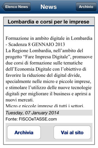 Fisco e Tasse News screenshot 2