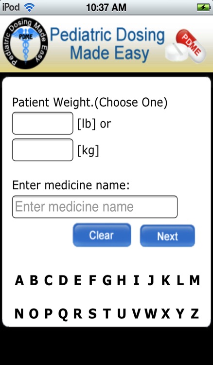 Pediatric Dosing Made Easy (PDME) screenshot-3