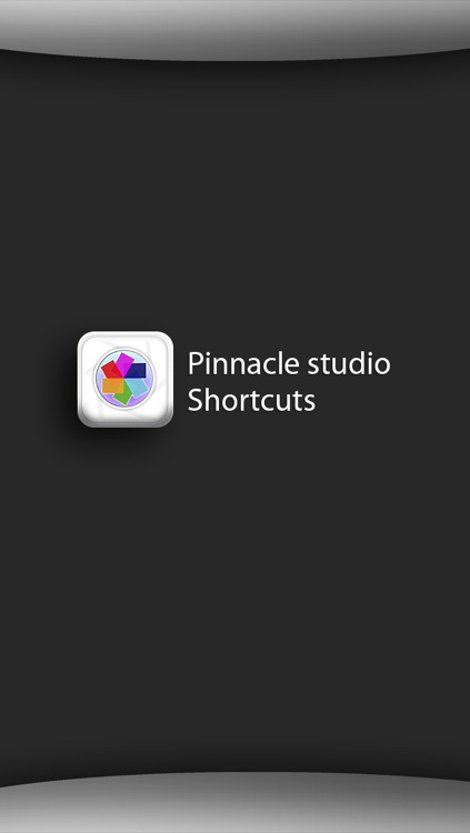 Shortcuts for Pinnacle Studio