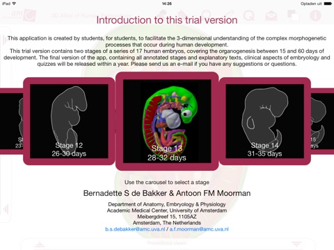 3D Atlas of Human Embryology - Liteのおすすめ画像1