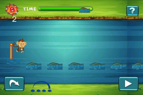 Monkey Survival Jump Saga - A Swamp Gator Escape Adventure screenshot 3