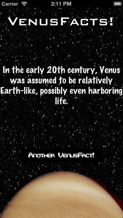 VenusFacts