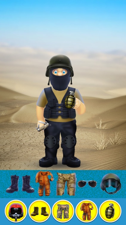 Brave Army Boy - Dressing Up Game For Boys screenshot-4