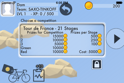 Pro Cycling Simulation screenshot 2