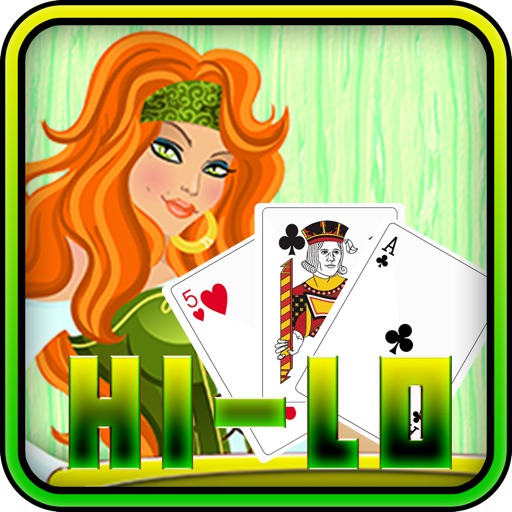 Hi or Low Las Vegas Pirate Card Challenge - Casino Game icon