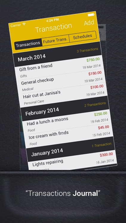 ExCome - Income, Expense, Budget Tracker