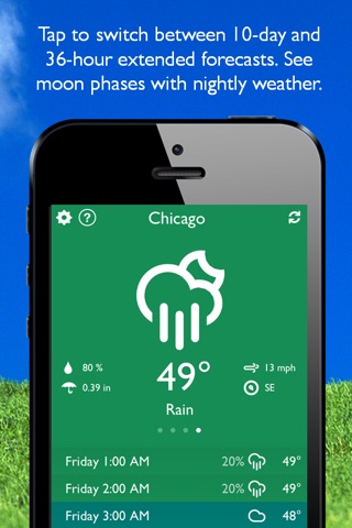 Weathergy – Free Weather & Clock screenshot 2