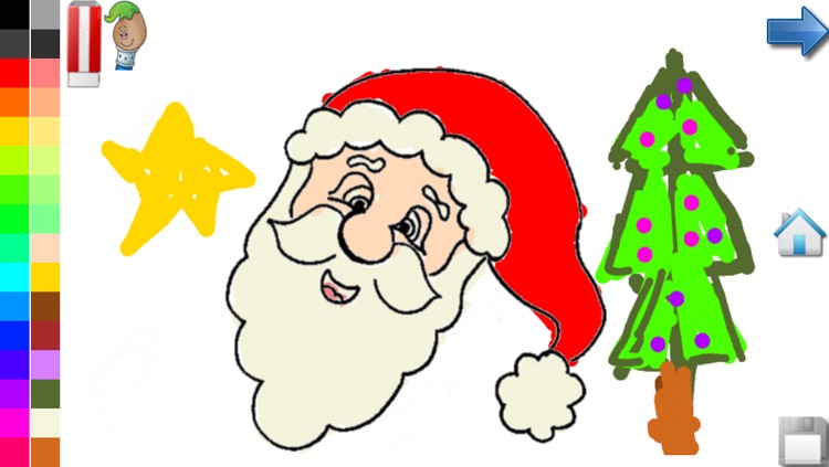 Coloring Book : Christmas for Toddlers ! FREE App with Christmas Coloring Pages