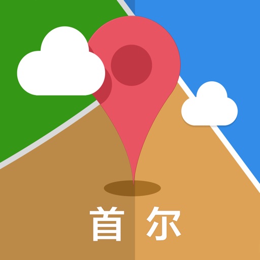 Seoul Offline Map(offline map, subway map, GPS,  tourist attractions information) icon