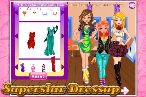 Superstar Dressup screenshot 3