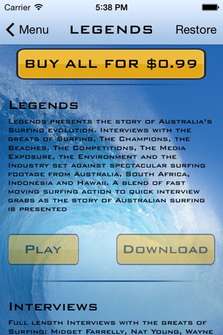 Surfing Legends screenshot 2