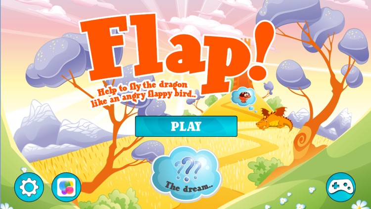 Flap! - help the flappy dragon to fly