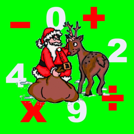 Santa Math Icon