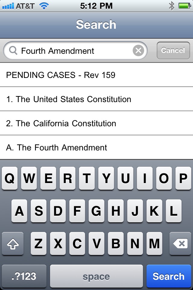 California Peace Officers Legal Sourcebook and Codes screenshot 3
