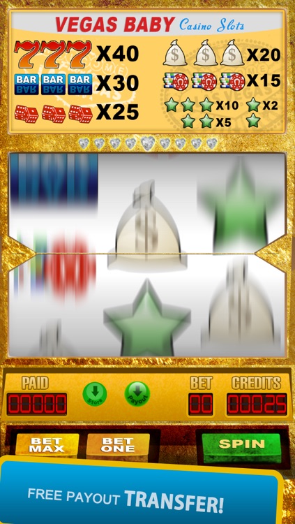 Lucky 777 Casino Slots Free Game - Spin and Win in Vegas Baby!