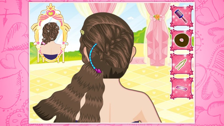 Cute hairdo design