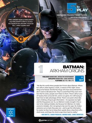 Walmart GameCenter Magazine screenshot 3