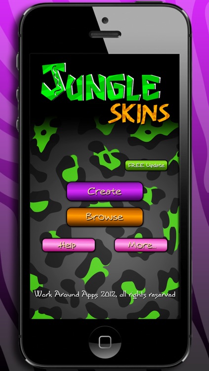 Jungle Skins! - Animal Print Wallpaper and Background Builder