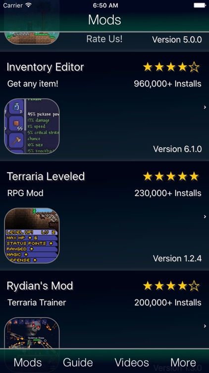 Mods for Terraria