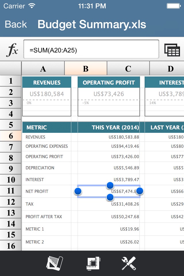 Super Spreadsheet-For Excel Format screenshot 4