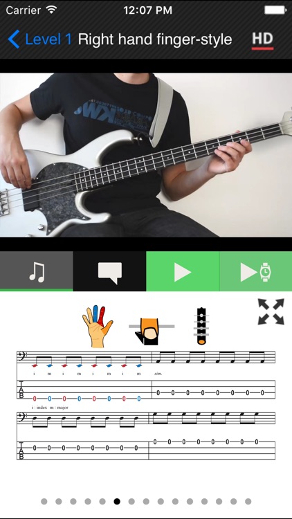 Beginner Bass method HD LITE screenshot-3