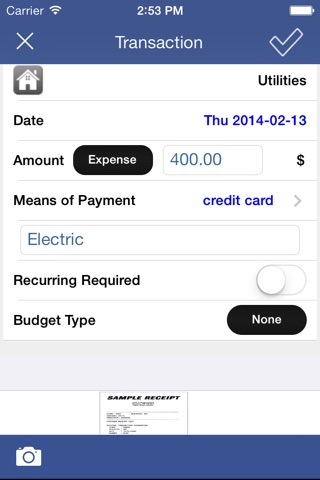 Expense Tracker & Easy Budget screenshot 2