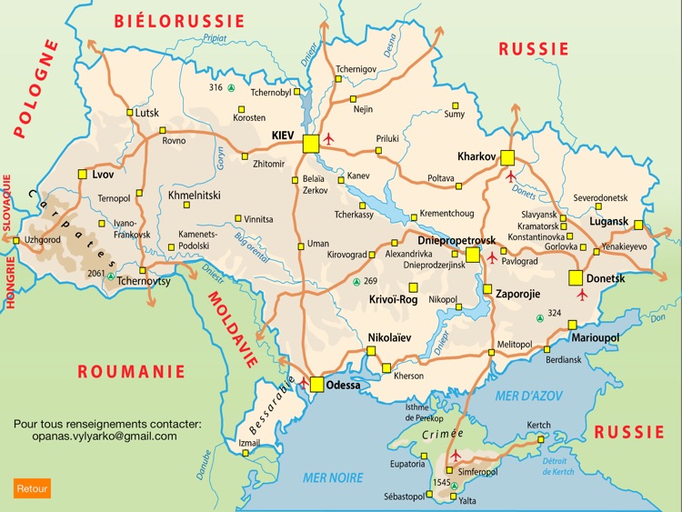 Croisières en Ukraine