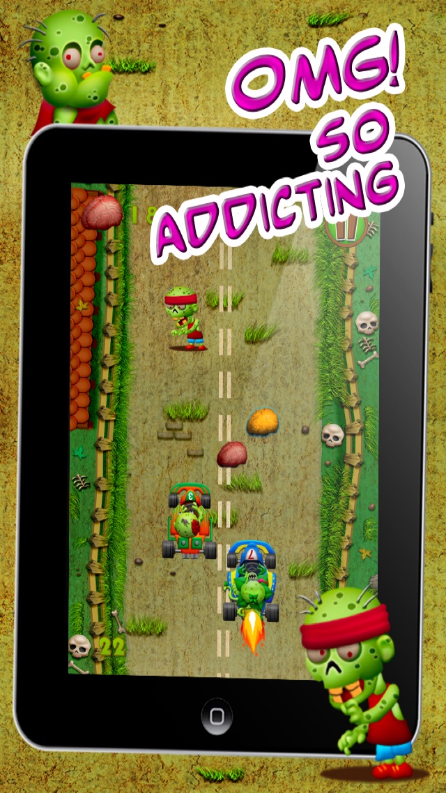 ZOMBIE KART HILL RACING : A ROAD TRIP OF TURBO CARNIVORE PLANTS GO KARTING CAR RACER GAME – FREE FUN KIDS VERSION 1.2 IOS ĐUA XE ZOMBIE KART HILL RACING : A ROAD TRIP OF TURBO CARNIVORE PLANTS GO KARTING CAR RACER GAME – FREE FUN KIDS VERSION 1.2 IOS