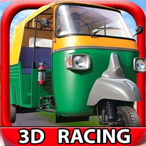 Tuk Tuk Racing ( Fun 3D Auto Rikshaw Race Game ) icon