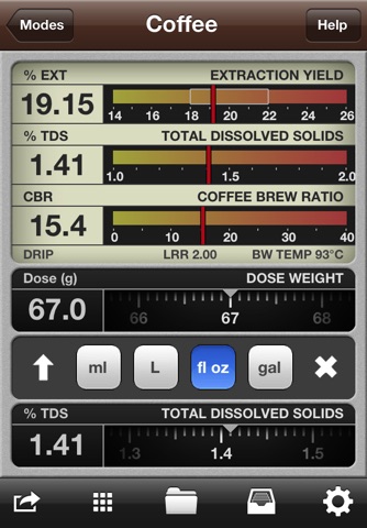 VST CoffeeTools for iPhone screenshot 2