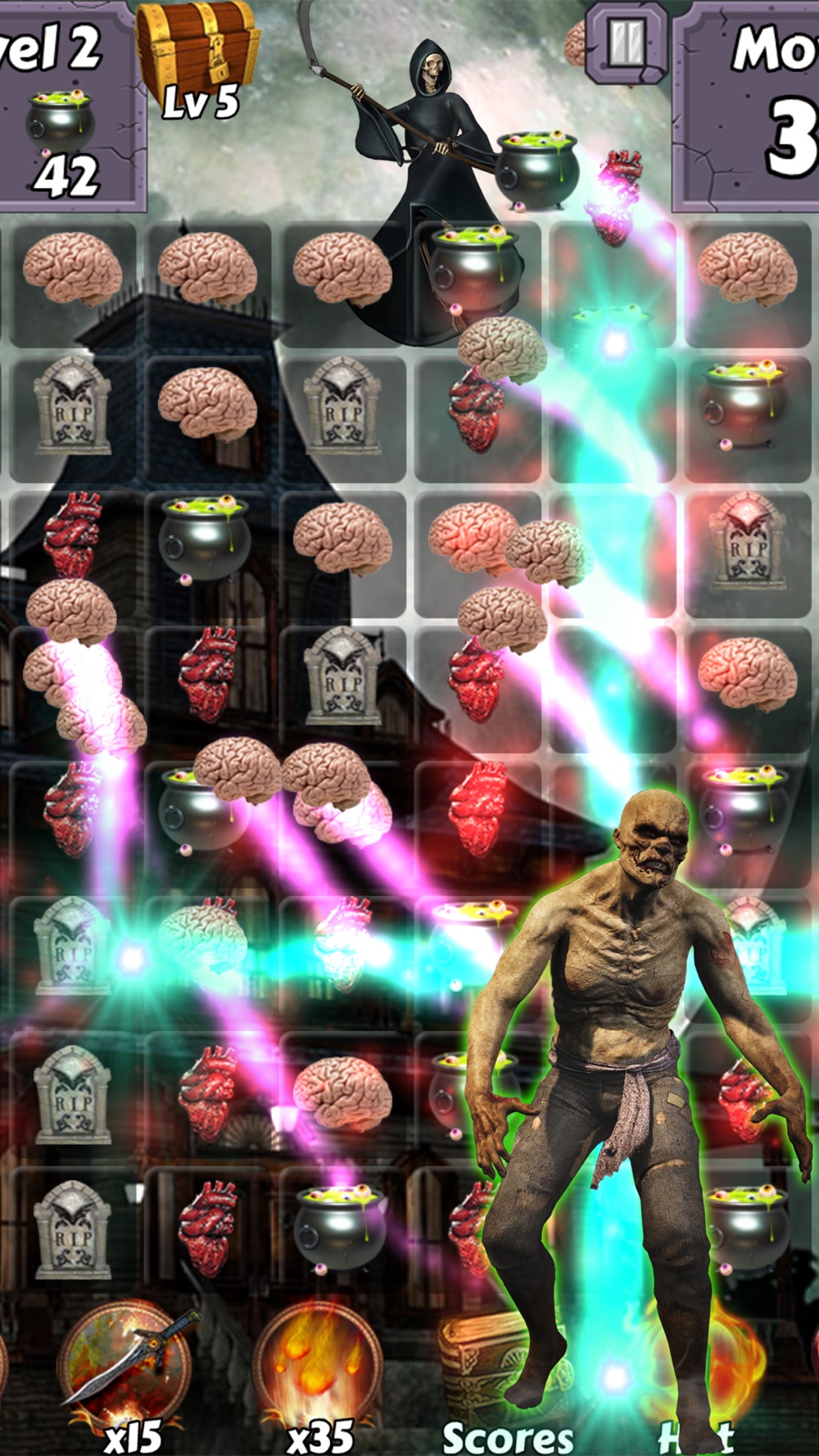 Zombie Mania Halloween World – Free puzzle games for trick or treat Cheat Codes