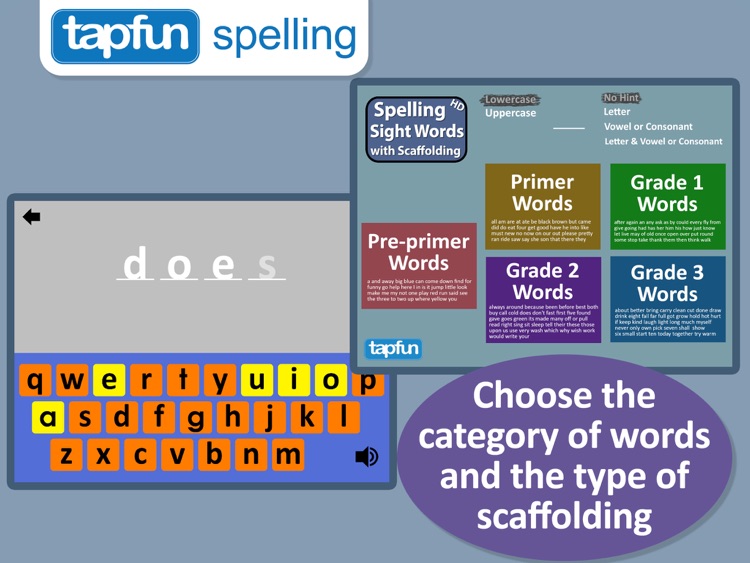 Spelling Sight Words for Speech Language Pathologists Pro