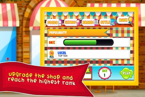 Restaurant Dash - Dessert Cooking Story Shop, Bake, Make Candy Games for Kids screenshot 2