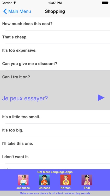 Speak French Travel Phrasebook